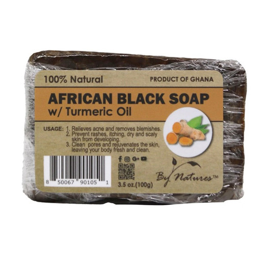 By Natures 100% Natural African Black Soap By Natures 100% Natural African Black Soap