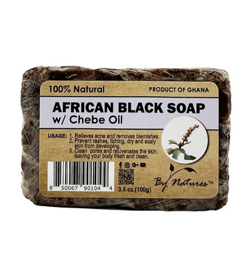 By Natures 100% Natural African Black Soap By Natures 100% Natural African Black Soap