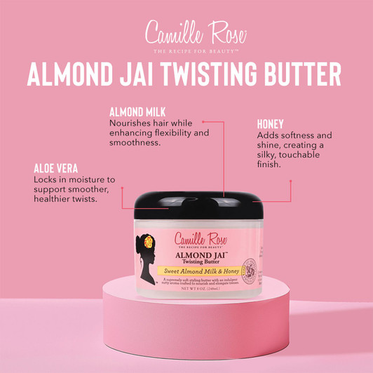 Camille Rose Naturals Almond Jai Twisting Butter (8oz)