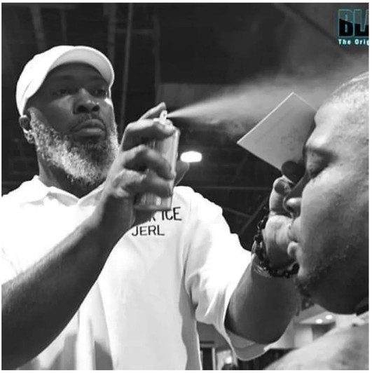 Black Ice Professional Touch Up Spray - Off Black (4oz)