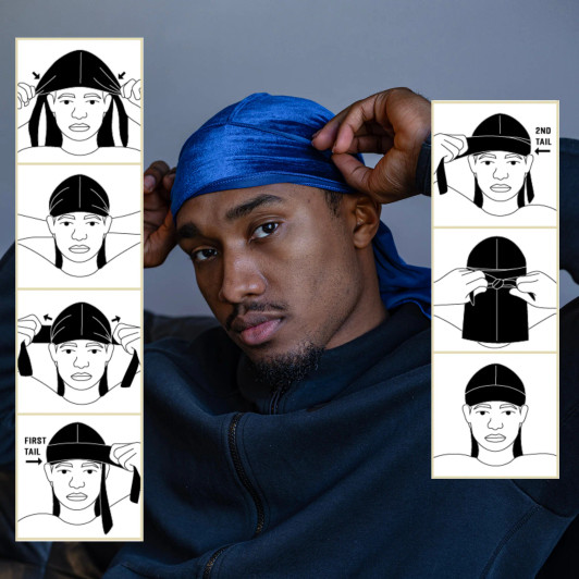 Annie Mr. Durag Wave Maxx Silky Satin Durag