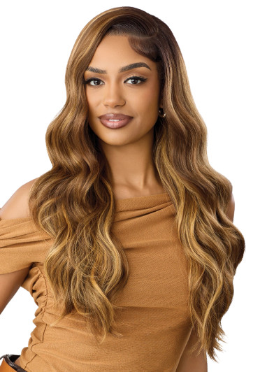 OUTRE Synthetic Melted HairlineHD Lace Front Wig - TruCurve 3