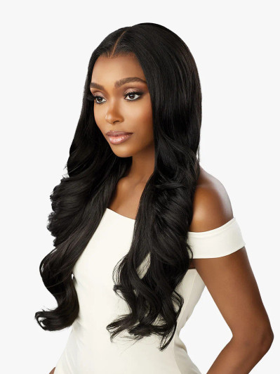 SENSATIONNEL Crowned Edge 13X5 Synthetic HD Lace Wig - Wavy 26″