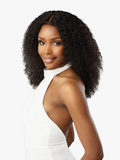 SENSATIONNEL Pearlish 100% Virgin Remi Human Hair 13X4 HD Lace Wig - Burmese Curl 16" SENSATIONNEL Pearlish 100% Virgin Remi Human Hair 13X4 HD Lace Wig - Burmese Curl 16"