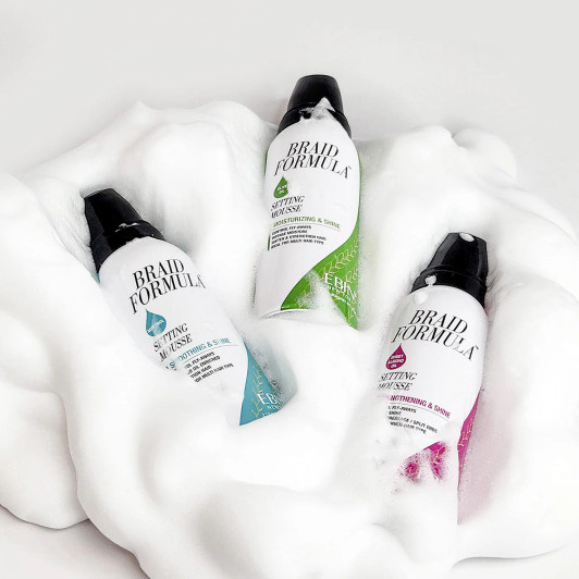 Ebin New York Setting Mousse Smoothing & Shine - Menthol (12oz)