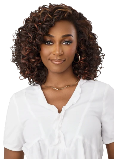 OUTRE Synthetic Quick Weave Half Wig -  Astoria