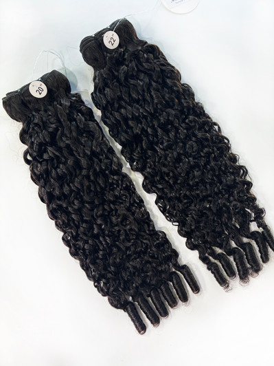 100% Virgin Hair Crochet Hair - Burmese Curl (14"-24")