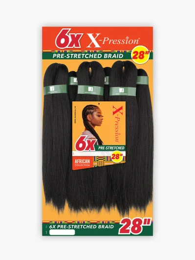 SENSATIONNEL 6X X-Pression Pre-Stretched Braid 28"