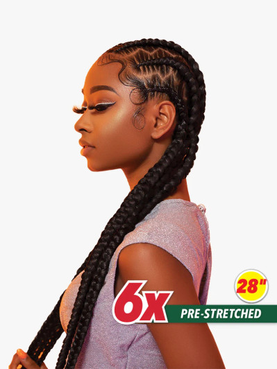 SENSATIONNEL 6X X-Pression Pre-Stretched Braid 28"