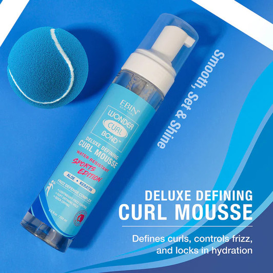 EBIN Wonder Curl Bond Curl Mousse - Sports Edition (8.5oz)
