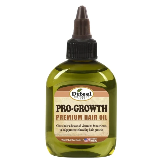 Difeel Premium Natural Hair Oil - Pro Growth Oil (2.5 oz)