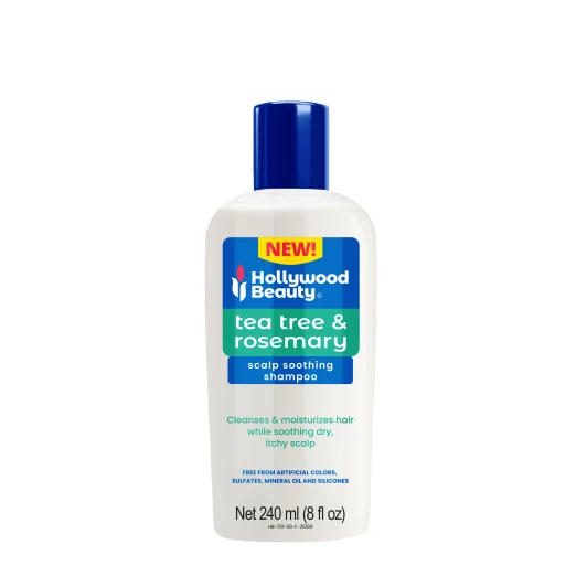 Hollywood Beauty Tea Tree & Rosemary Scalp Soothing Shampoo (8oz)