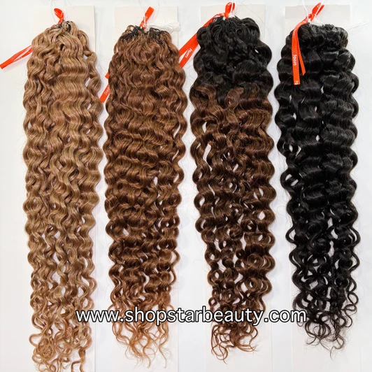 Formi Feather Crochet Hair - Water Wave (14"-18")