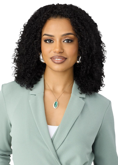 OUTRE 100% Unprocessed Human Hair EVERROOT Half Wig - Water Curls 14"