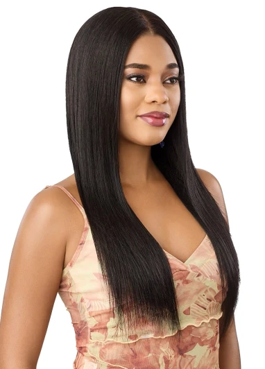 Outre 100% Unprocessed Human Hair SUGAR PUNCH 13X5 Lace Front Wig - HH-Remy Straight 24"