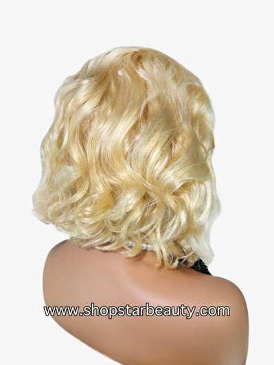 VOSSMI 100% Unprocessed Human Hair BOB 13x5 Lace Wig - Bouncy (613)