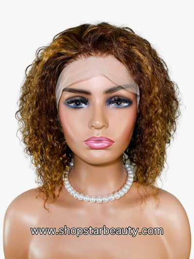 VOSSMI 100% Unprocessed Human Hair BOB 13x5 Lace Wig - Elegant Deep (P427)