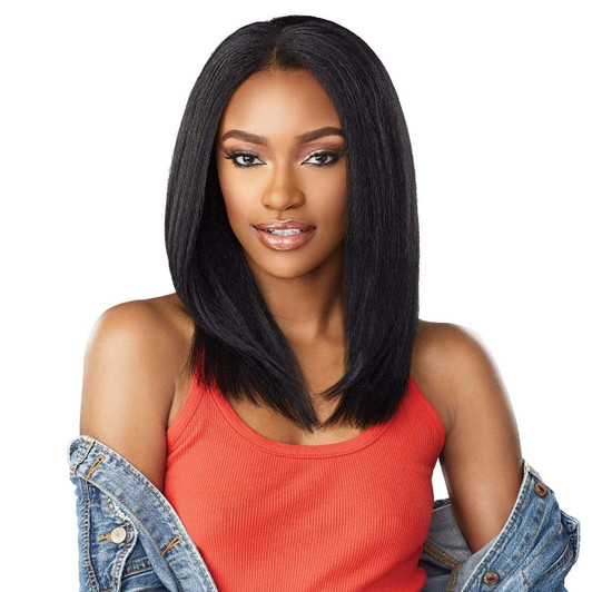 SENSATIONNEL Synthetic Curls Kinks N Co Textured Clip-In 9 PCS - ALPHA WOMAN 12"