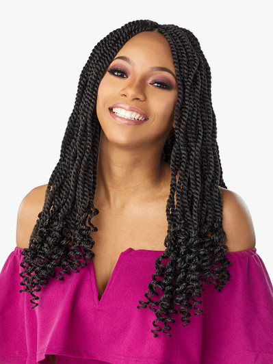 SENSATIONNEL Lulutress 3X Pre-Looped Crochet Kinky Twist 18"