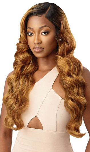 OUTRE Synthetic Melted Hairline Deluxe Wide Lace Part HD Lace Front Wig - ARIES OUTRE Synthetic Melted Hairline Deluxe Wide Lace Part HD Lace Front Wig - ARIES