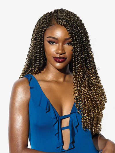 Model Model Synthetic Hair Crochet Braids Glance 3x Wavy Feathered