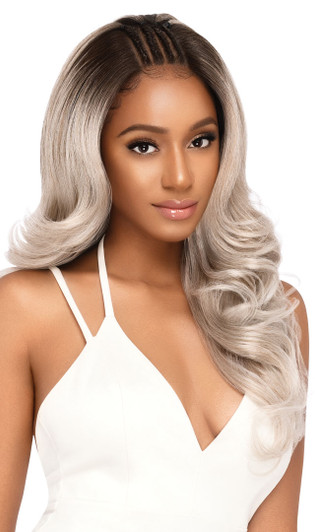 DR4/Pearl Blonde OUTRE Perfect Hairline Synthetic HD Lace Wig - GENEVA