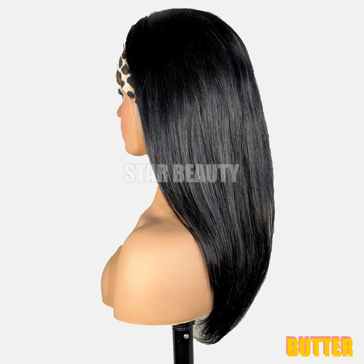 Bellatique 100% Human Hair Band Wig - BUTTER