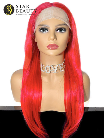 Bellatique 100% Human Hair I-Part Lace Wig - ISARAH (RED) Bellatique 100% Human Hair I-Part Lace Wig - ISARAH (RED)