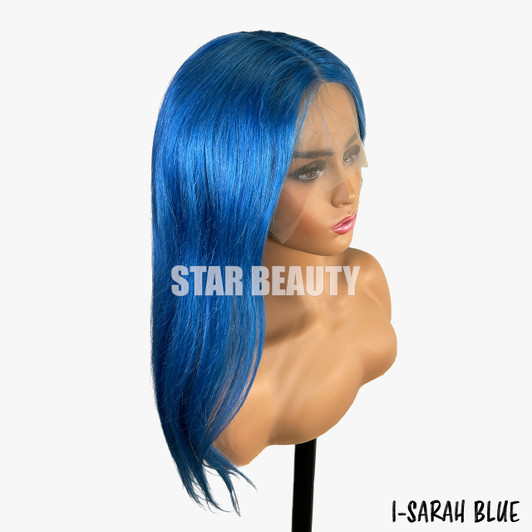 Bellatique 100% Human Hair I-Part Lace Wig - SARAH(BLUE) Bellatique 100% Human Hair I-Part Lace Wig - SARAH(BLUE)