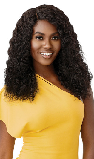 OUTRE The Daily Wig 100% Unprocessed Human Hair Lace Part Wig (Wet & Wavy) - DEEP CURL 20" OUTRE The Daily Wig 100% Unprocessed Human Hair Lace Part Wig (Wet & Wavy) - DEEP CURL 20"