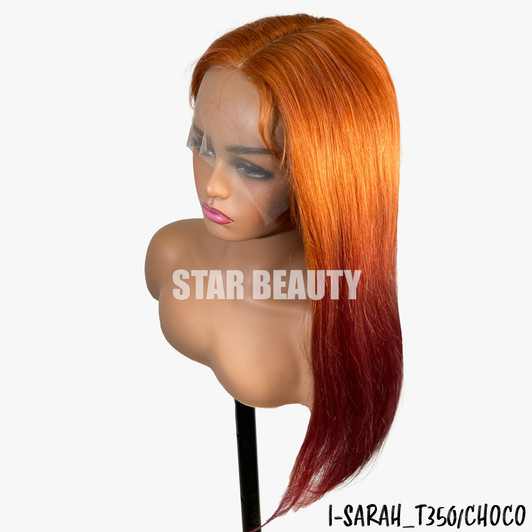 Bellatique 100% Human Hair I-Part Lace Wig - SARAH(T350/CHOCO)