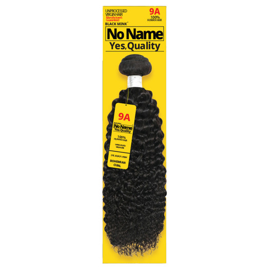 9A No Name Brand  Brazilian Single Bundle - Bohemian Curl (10" - 24")