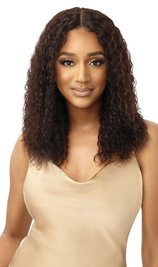 OUTRE Mytresses Gold Label 100% Unprocessed Human Hair Lace Front Wig HH-ADAYSHA