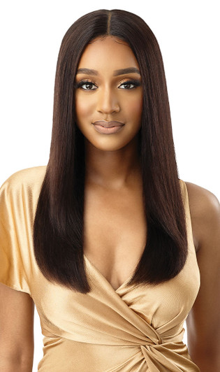 OUTRE Mytresses Gold Label 100% Unprocessed Human Hair Lace Front Wig HH - KENNA