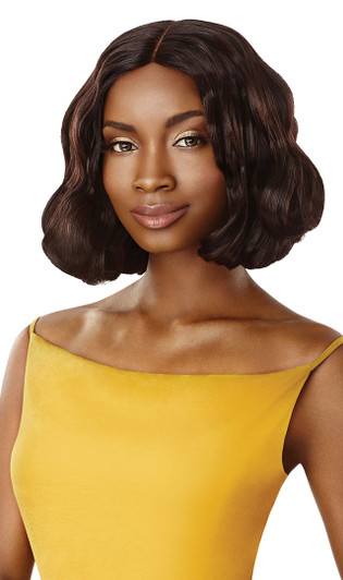 OUTRE The Daily Wig 100% Unprocessed Human Hair Lace Part Wig - STRAIGHT BLUNT CUT BOB 12 OUTRE The Daily Wig 100% Unprocessed Human Hair Lace Part Wig - STRAIGHT BLUNT CUT BOB 12