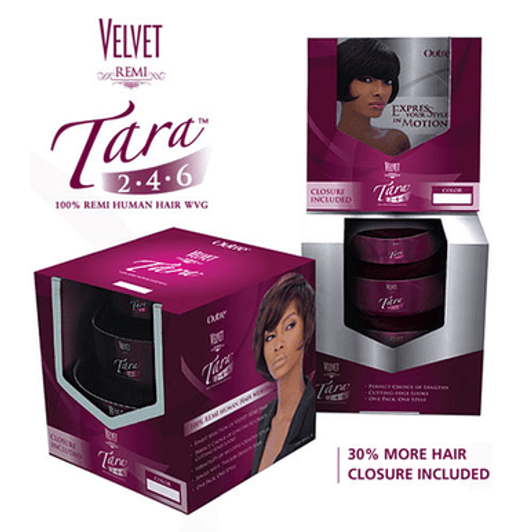 OUTRE Remy Human Hair Velvet Tara 2"4"6"