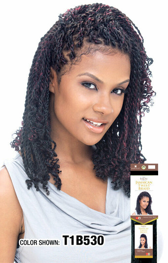 SHAKE N GO Equal Synthetic Hair Braids - JAMAICAN TWIST BRAID SHAKE N GO Equal Synthetic Hair Braids - JAMAICAN TWIST BRAID