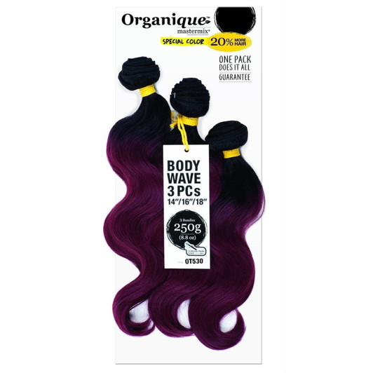 SHAKE N GO Organique  Mastermix Weave - BODY WAVE 3PCS