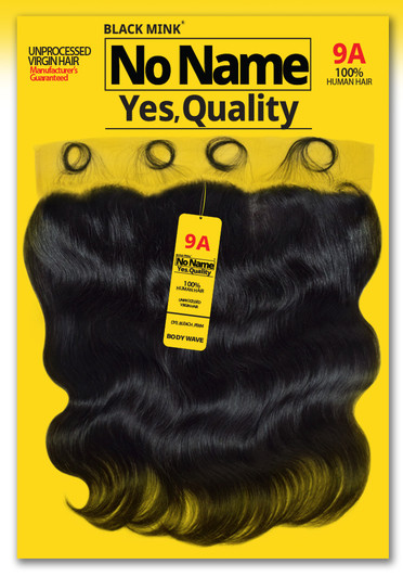 9A No Name Brand Brazilian 100% Virgin Hair 13x4 Frontal - Body Wave (12"- 16")