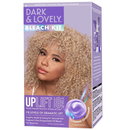 Dark & Lovely Uplift Hair Bleach Kit, Hair Dye, Bleach Blonde
