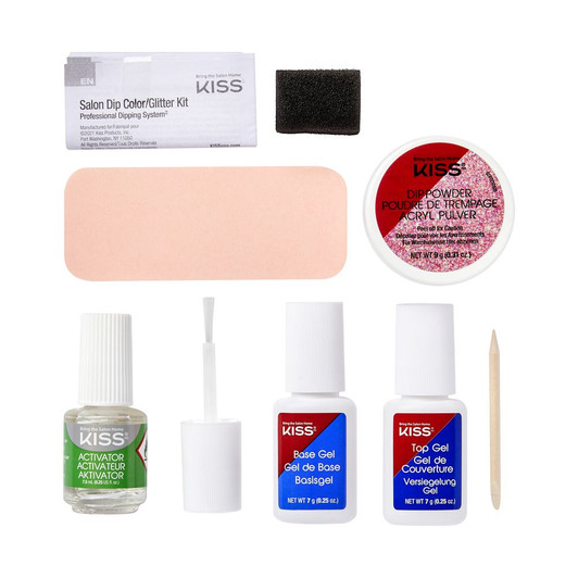 KISS Professional Salon Dip Glitter Kit