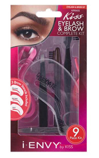 KISS i Envy Eyelash & Brow Kit Collection KISS i Envy Eyelash & Brow Kit Collection