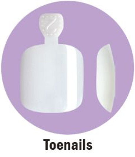 KISS Full-Cover Toenails - 96 count