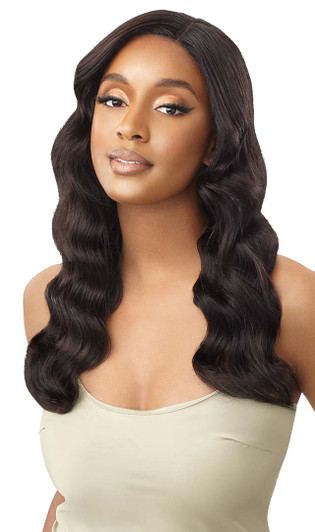 OUTRE Mytresses Gold Label 100% Unprocessed Human Hair Lace Front Wig HH - HARLOW
