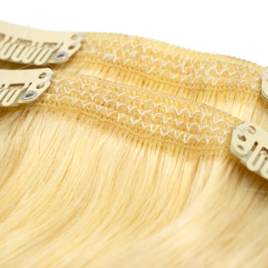 Hair Couture 100% Human Hair Extensions Pure 9 piece Clip-ins  - STRAIGHT 18" - 24" Hair Couture 100% Human Hair Extensions Pure 9 piece Clip-ins  - STRAIGHT 18" - 24"