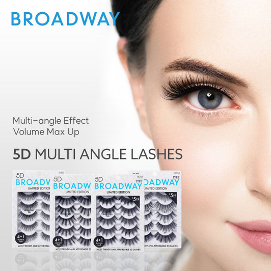 KISS Broadway 5 Pair 5D Lash
