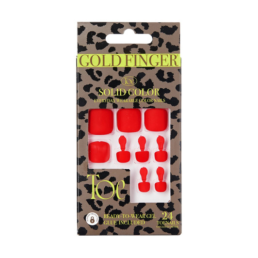 Kiss Gold Finger Toenails Collection