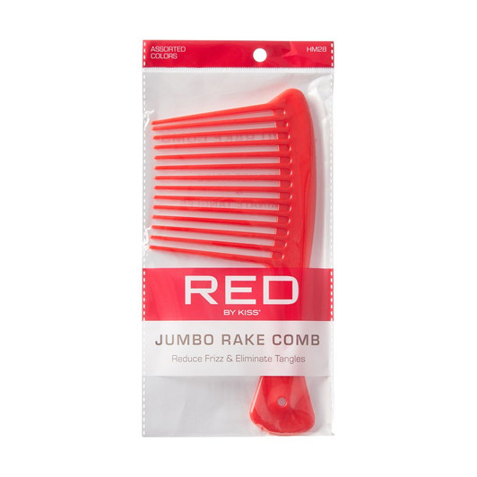 RED  Jumbo Rake Comb Asst Color