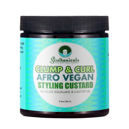 Soultanicals Clump & Curl, Afro Vegan Styling Custard