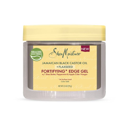 SheaMoisture Jamaican Black Castor Oil + Flaxseed Black Edge Gel (3.5 oz)